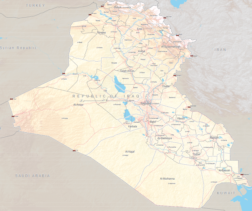 Iraq Map