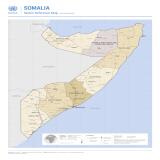 Somalia States Reference Map PDF