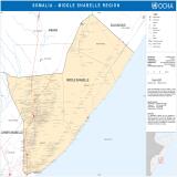 Middle Shabelle Region Reference Map PDF