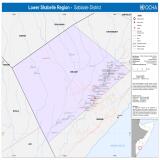 Lower Shabelle Region - Sablaale District Reference Map PDF