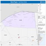 Bakool Region - Ceel Barde District Reference Map PDF