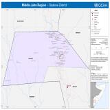 Middle Juba Region - Saakow District Reference Map PDF