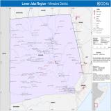 Lower Juba Region - Afmadow District Reference Map PDF