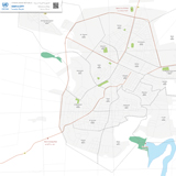 Dar'a City Map